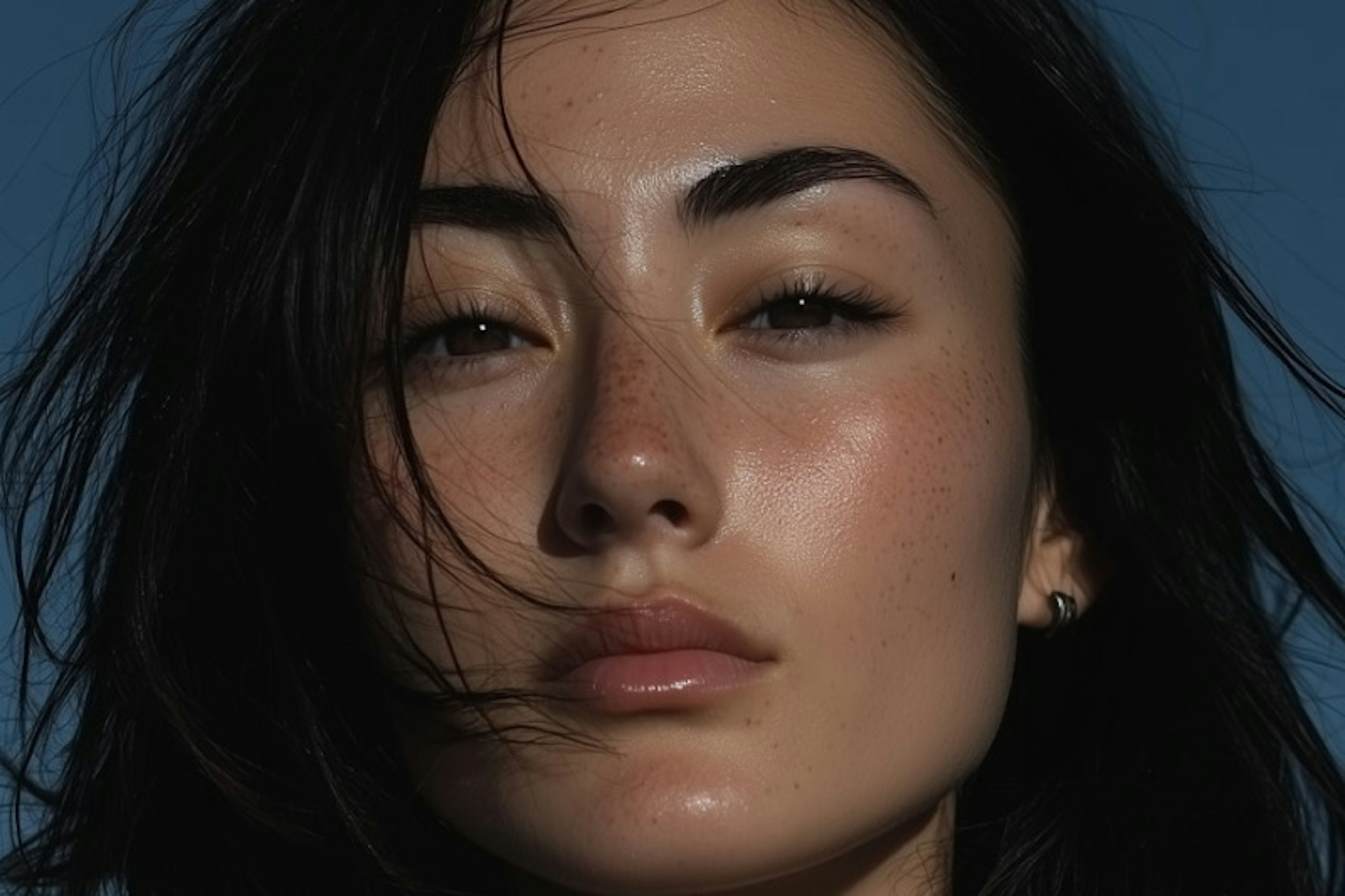 Close up face