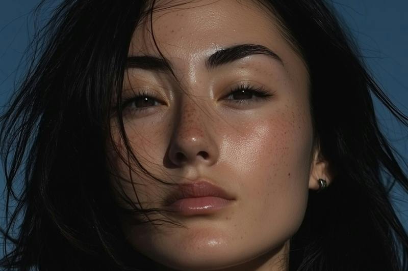 Close up face