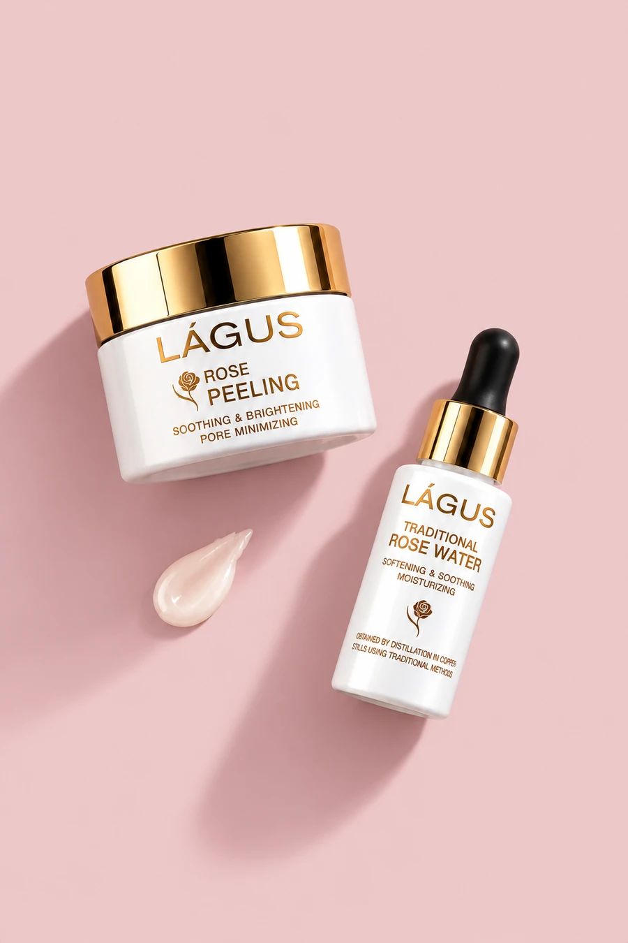 Gül Tozlu Yüz Peeling Seti