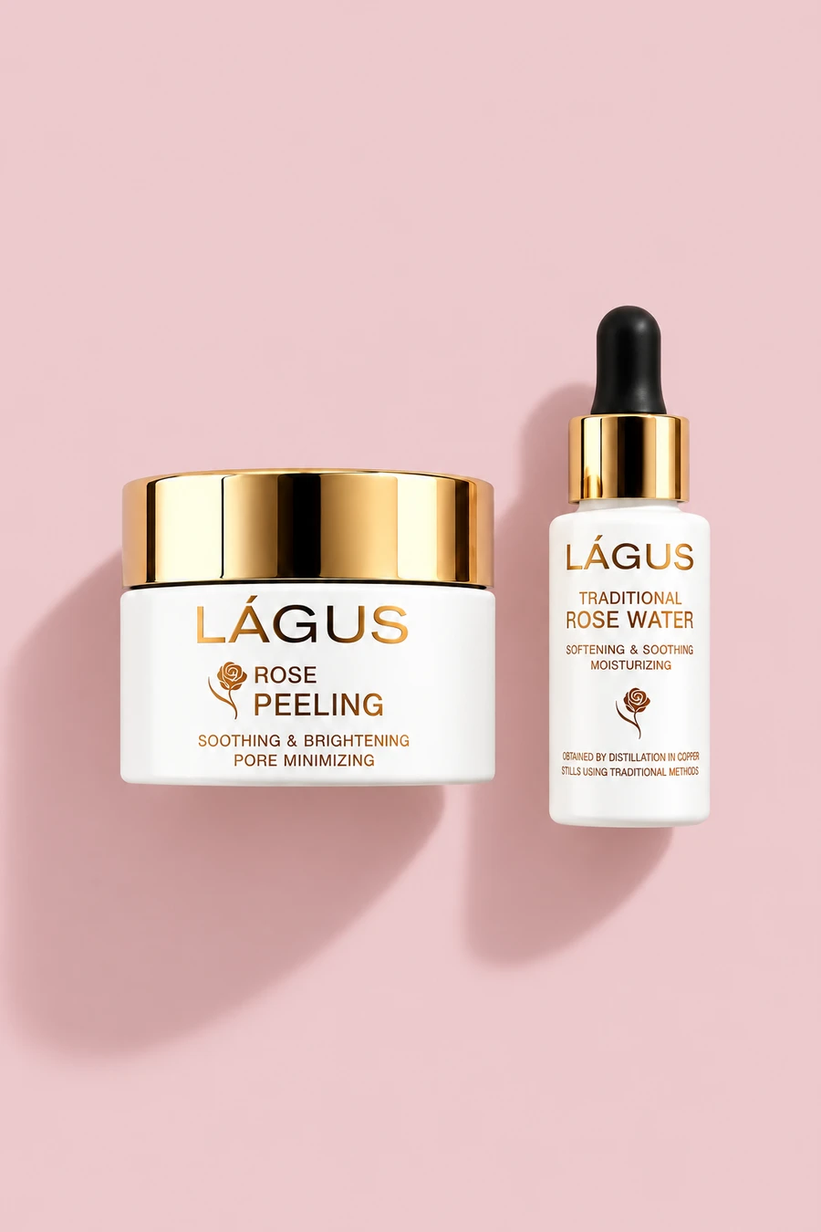 Gül Tozlu Yüz Peeling Seti